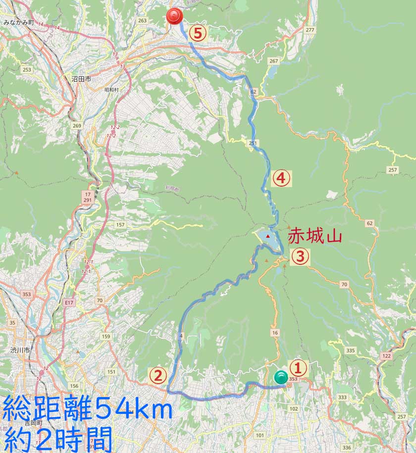 赤城山ツーリングルート バイクツーリングアドバイザー